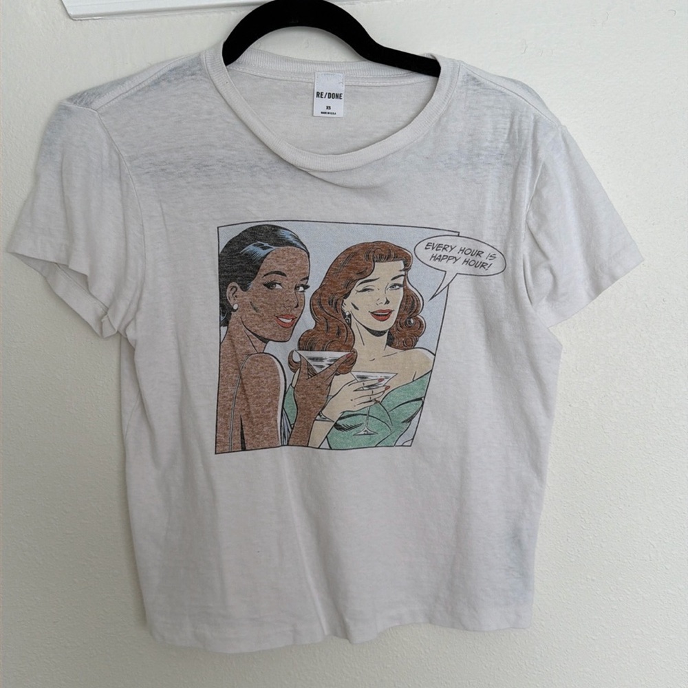 RE/DONE graphic tee